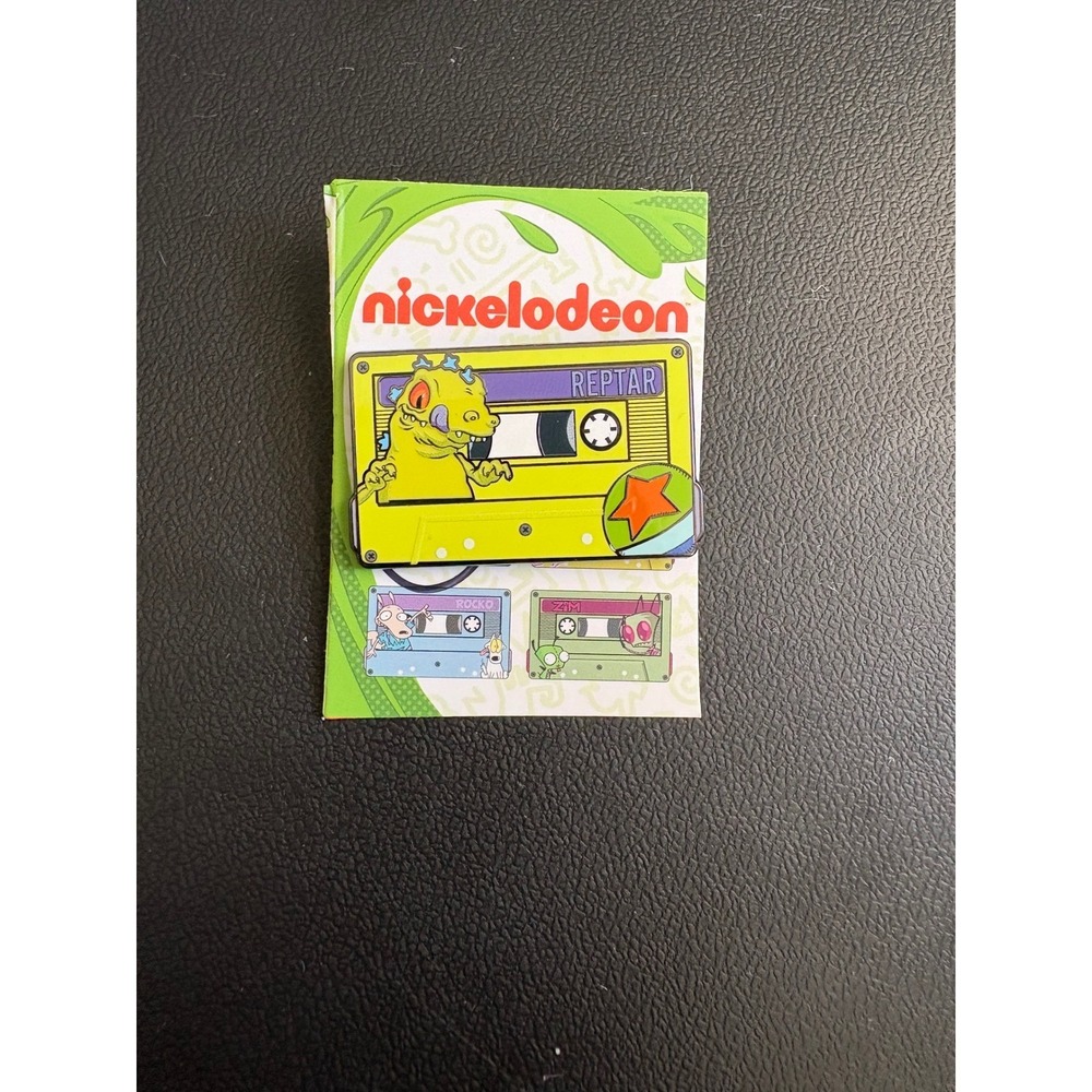 Nickelodeon Cartoons Cassette Pin - Reptar